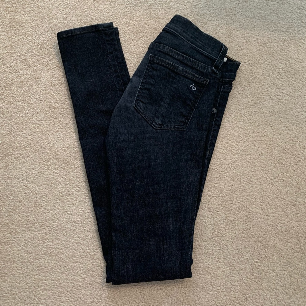 Rag and Bone black skinny jeans